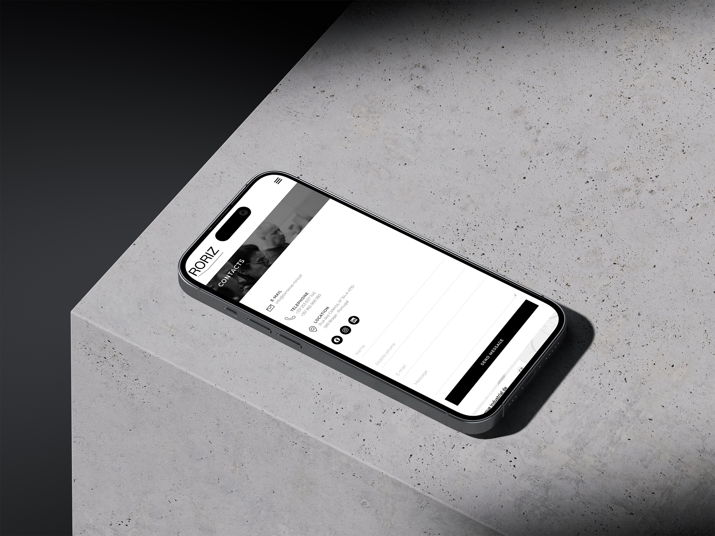Torneiras Roriz · Website